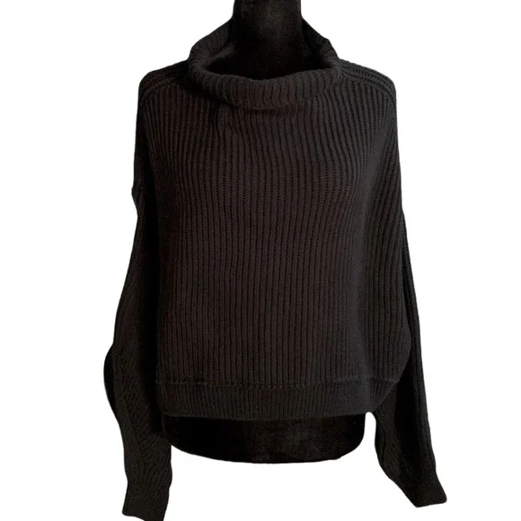 🆕Free People Mock-Neck Knit🌻🍁🌻 Sweater - Picture 3 of 8